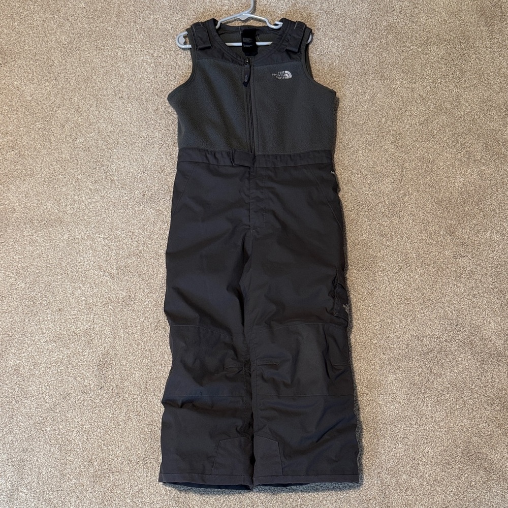 The North Face Charcoal Snow Bib Overalls